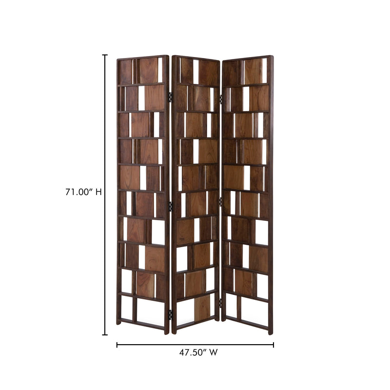 Multi Panel - Screen - Brown - JaxCo Furniture