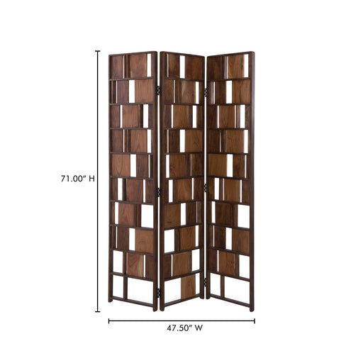 Multi Panel - Screen - Brown - JaxCo Furniture