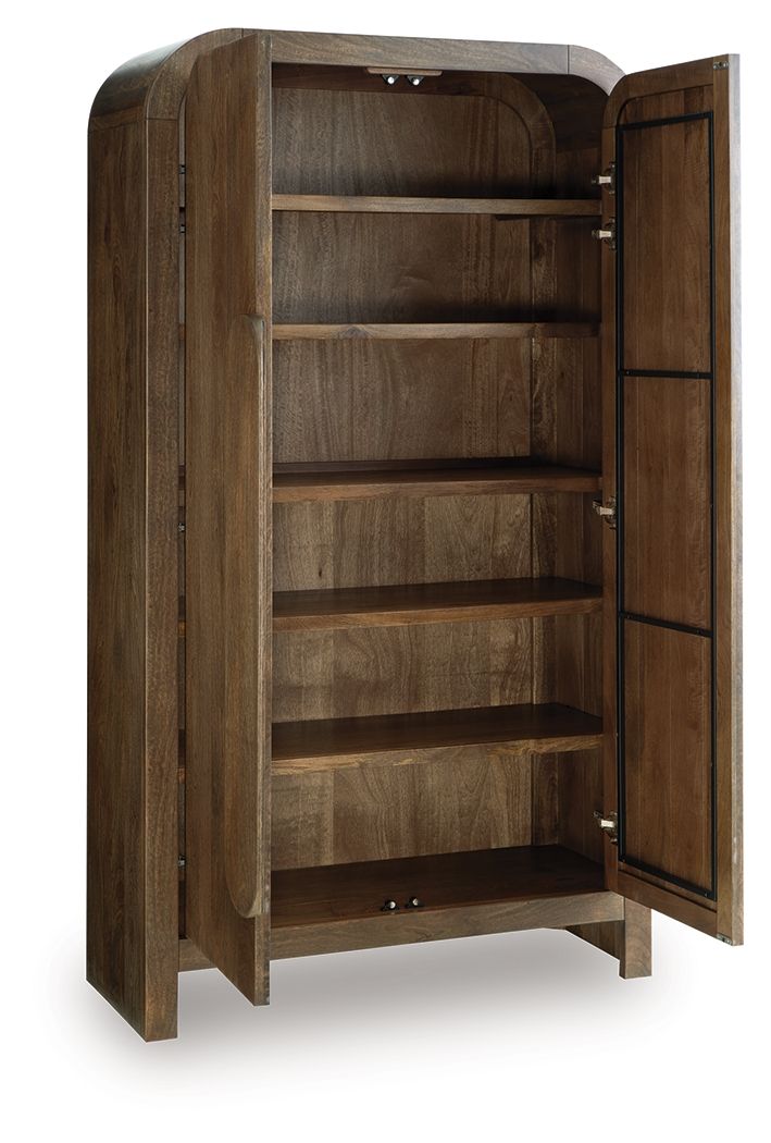 Thoren - Medium Brown - Accent Cabinet - JaxCo Furniture