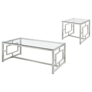 Merced - Rectangular Coffee Table Set - JaxCo Furniture