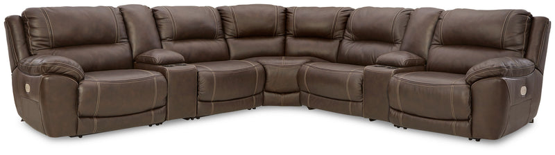 Dunleith - Power Reclining Sectional - JaxCo Furniture