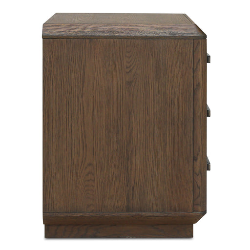 Caleb - Accent Nightstand - Dark Brown - JaxCo Furniture