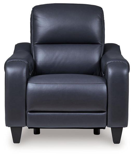 Mercomatic - Power Recliner With Adj Headrest - JaxCo Furniture
