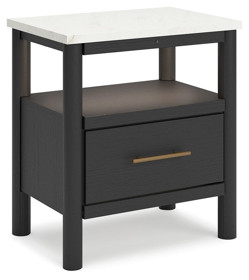 Cadmori - One Drawer Night Stand - JaxCo Furniture
