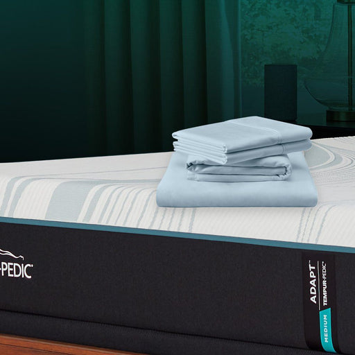 Tempur-Adapt - Tempur-Adapt Luxe Egyptian Cotton Sheets - Sleepy Blue - JaxCo Furniture