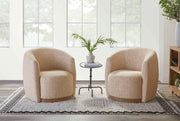 Tatum - Swivel Accent Chair - JaxCo Furniture