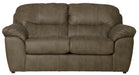 Bradshaw - Loveseat - Mushroom - JaxCo Furniture