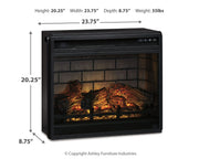 Entertainment Accessories - Fireplace Insert Infrared - JaxCo Furniture