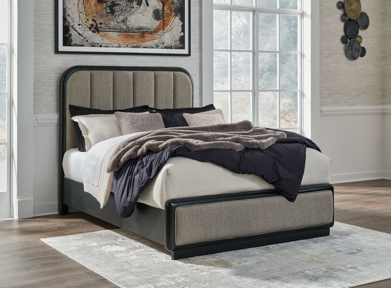 Rowanbeck - Upholstered Panel Bed - JaxCo Furniture
