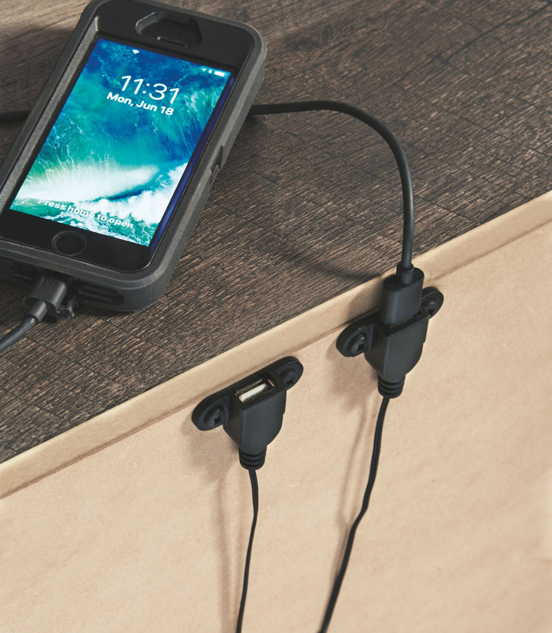 Wynnlow - Gray - Two Drawer Night Stand - JaxCo Furniture