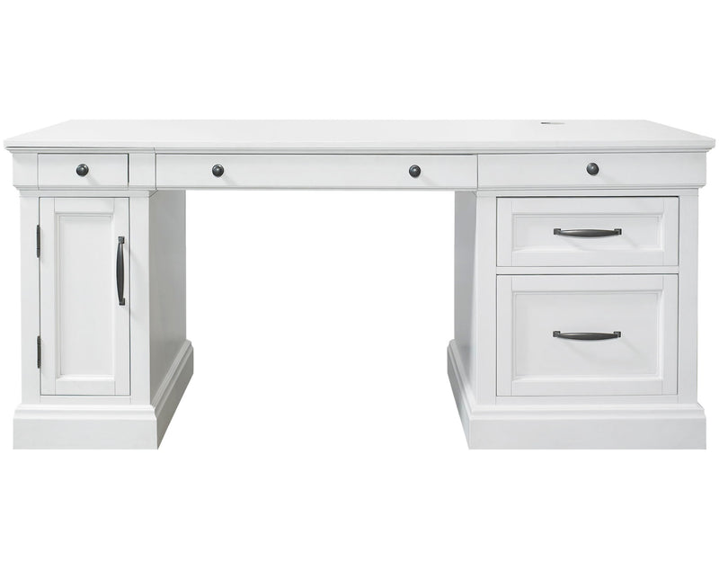 Shoreham - Pedestal Desk - JaxCo Furniture
