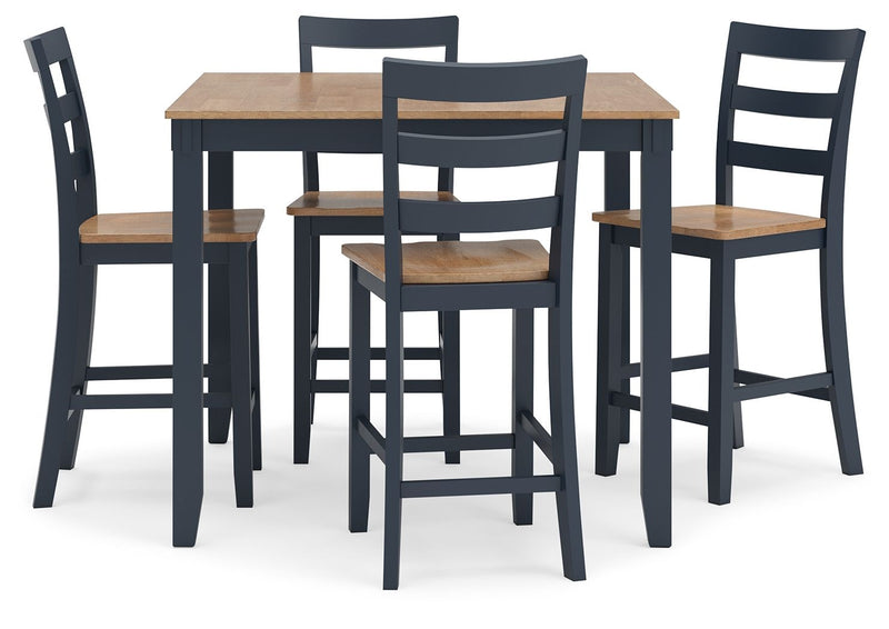 Gesthaven - Dining Room Counter Table Set - JaxCo Furniture