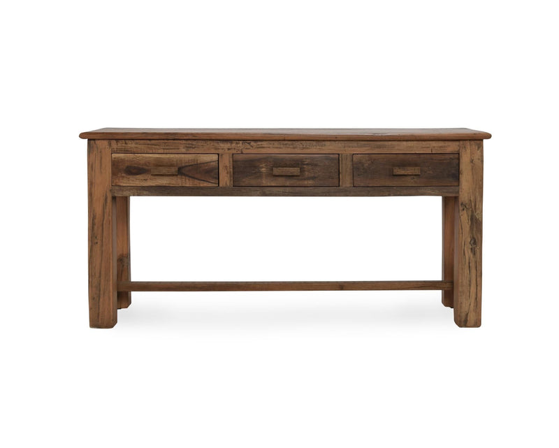 Ezra - Reclaimed Wood Console Table - JaxCo Furniture