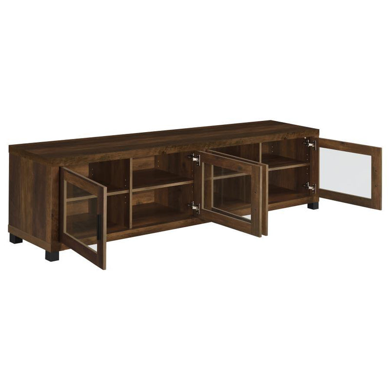 Sachin - 4-Door Engineered Wood TV Stand - JaxCo Furniture