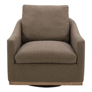 Linden - Swivel Chair - Soft Taupe - JaxCo Furniture