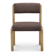 April - Dining Chair (Set of 2) - Deep Brown - JaxCo Furniture