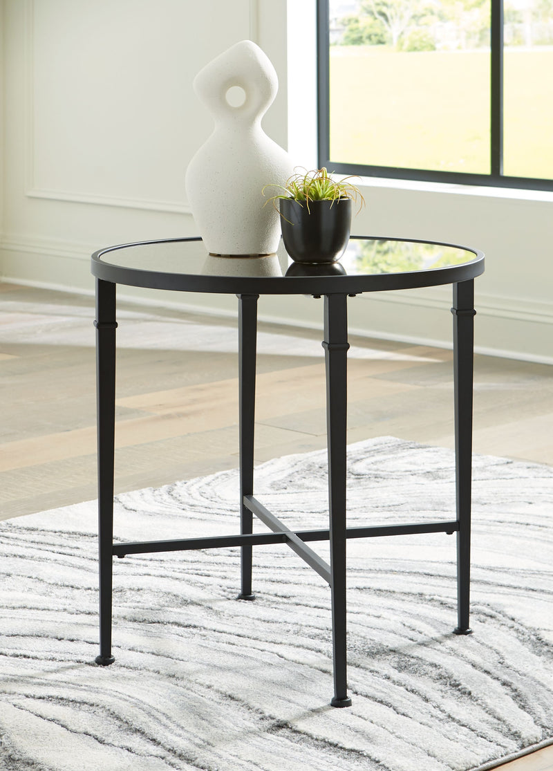 Cadeburg - Black - Accent Table - JaxCo Furniture