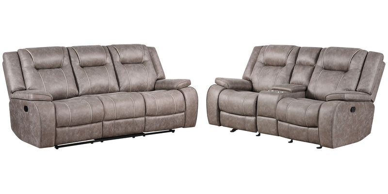 Blake - Manual Reclining Sofa Set - JaxCo Furniture