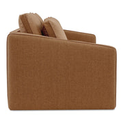 Phoebe - Stationary Sofa - Orange - JaxCo Furniture
