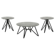 Hadi - Round Smarttop Coffee Table Set - JaxCo Furniture