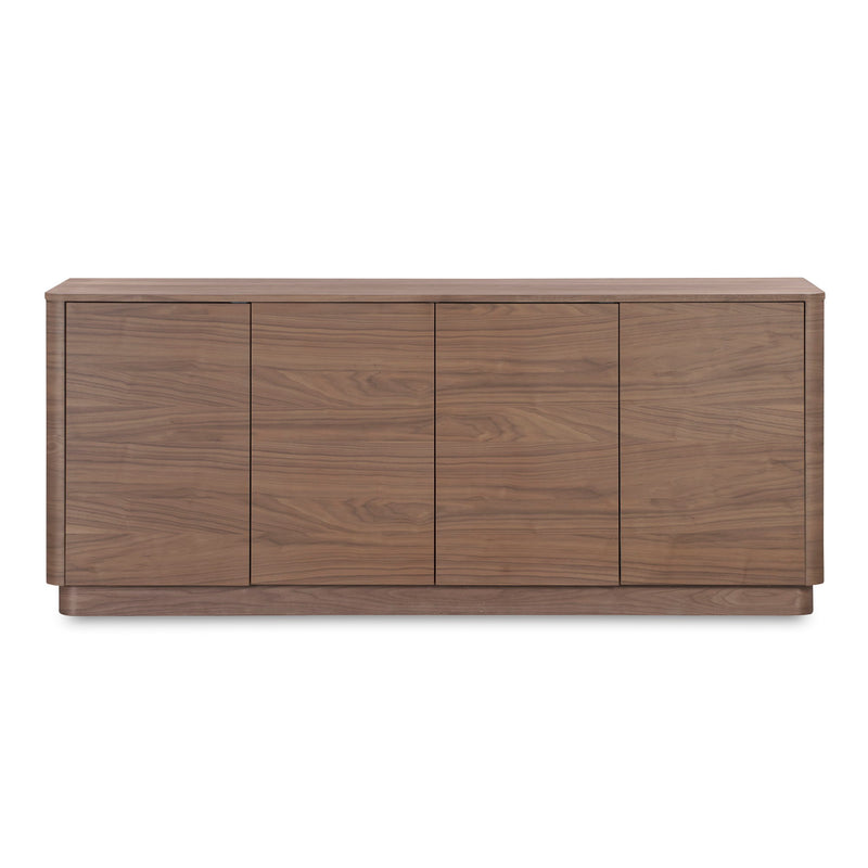 Round Off - Sideboard - Dark Brown - JaxCo Furniture