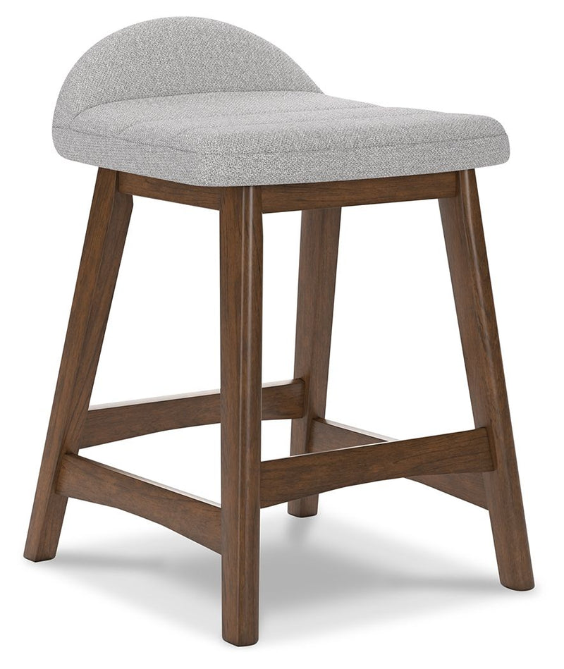Lyncott - Upholstered Barstool (Set of 2) - JaxCo Furniture