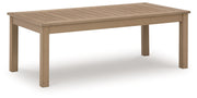 Hallow Creek - Driftwood - Rectangular Cocktail Table - JaxCo Furniture