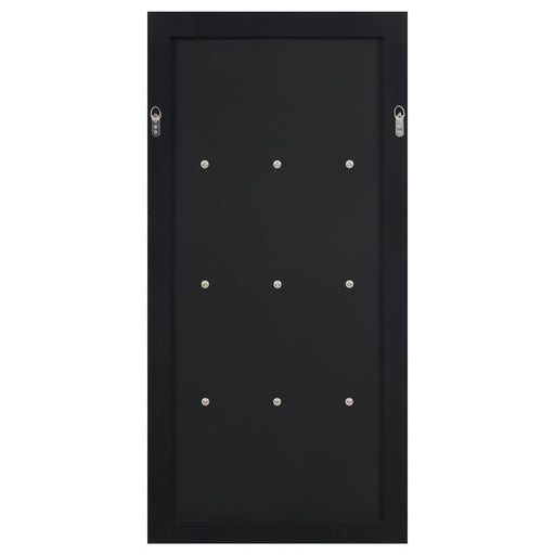 Oriel - Rectangular 3-Shelf Wall Mirror - Silver - JaxCo Furniture