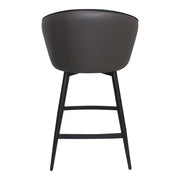 Webber - Swivel Counter Stool - Charcoal - JaxCo Furniture
