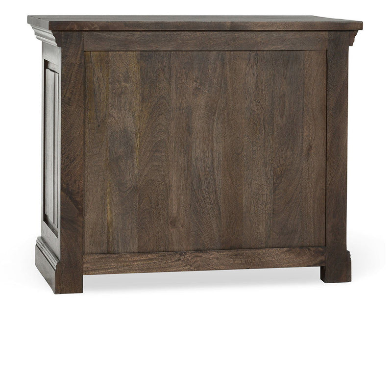 Adelaide - Wood 3 Drawer Nightstand - Cocoa Brown - JaxCo Furniture