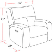 Polaris - Power Recliner - JaxCo Furniture