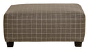 Lewiston - Cocktail Ottoman - Charcoal - JaxCo Furniture