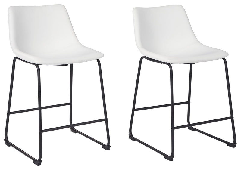 Centiar - Upholstered Barstool (Set of 2) - JaxCo Furniture