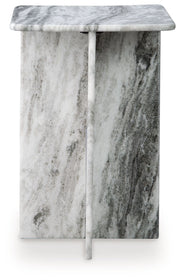 Keithwell - Gray - Square Accent Table - JaxCo Furniture