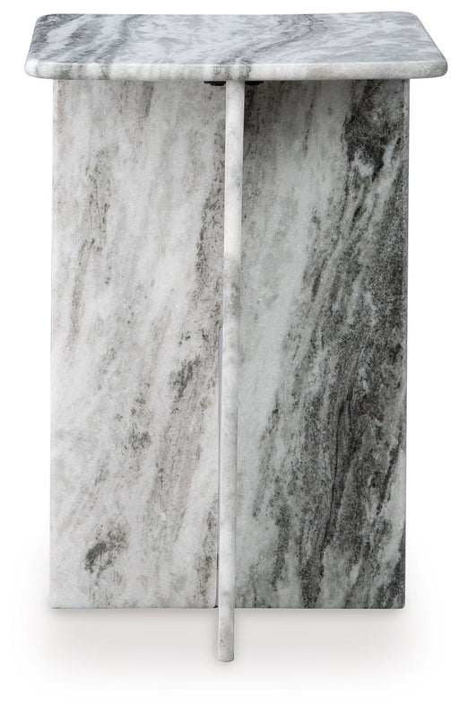 Keithwell - Gray - Square Accent Table - JaxCo Furniture