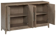Chrestner - Gray - Dining Room Server - JaxCo Furniture