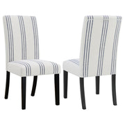 Herran - Upholstered Dining Side Chair (Set of 2) - Beige - JaxCo Furniture