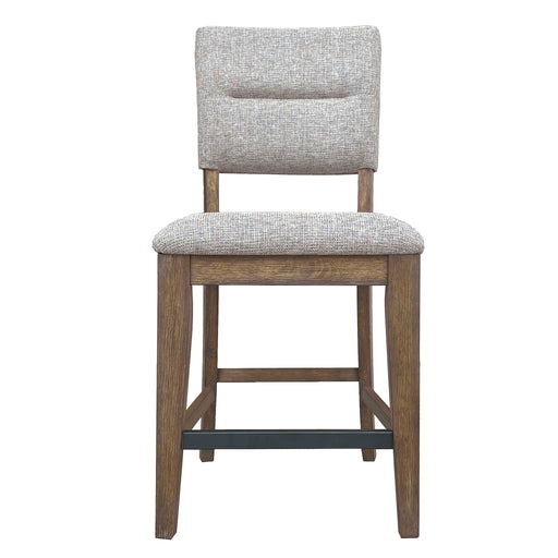 Cedar Fork - Dining Upholstered Counter Stool (Set of 2) - Smoked Arabica - JaxCo Furniture