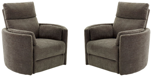 Radius - Power Swivel Glider Recliner (Set of 2) - JaxCo Furniture