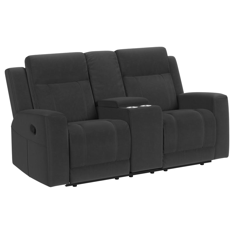Brentwood - Upholstered Motion Reclining Loveseat - JaxCo Furniture