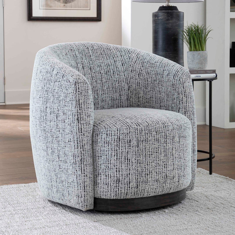 Tatum - Swivel Accent Chair - JaxCo Furniture