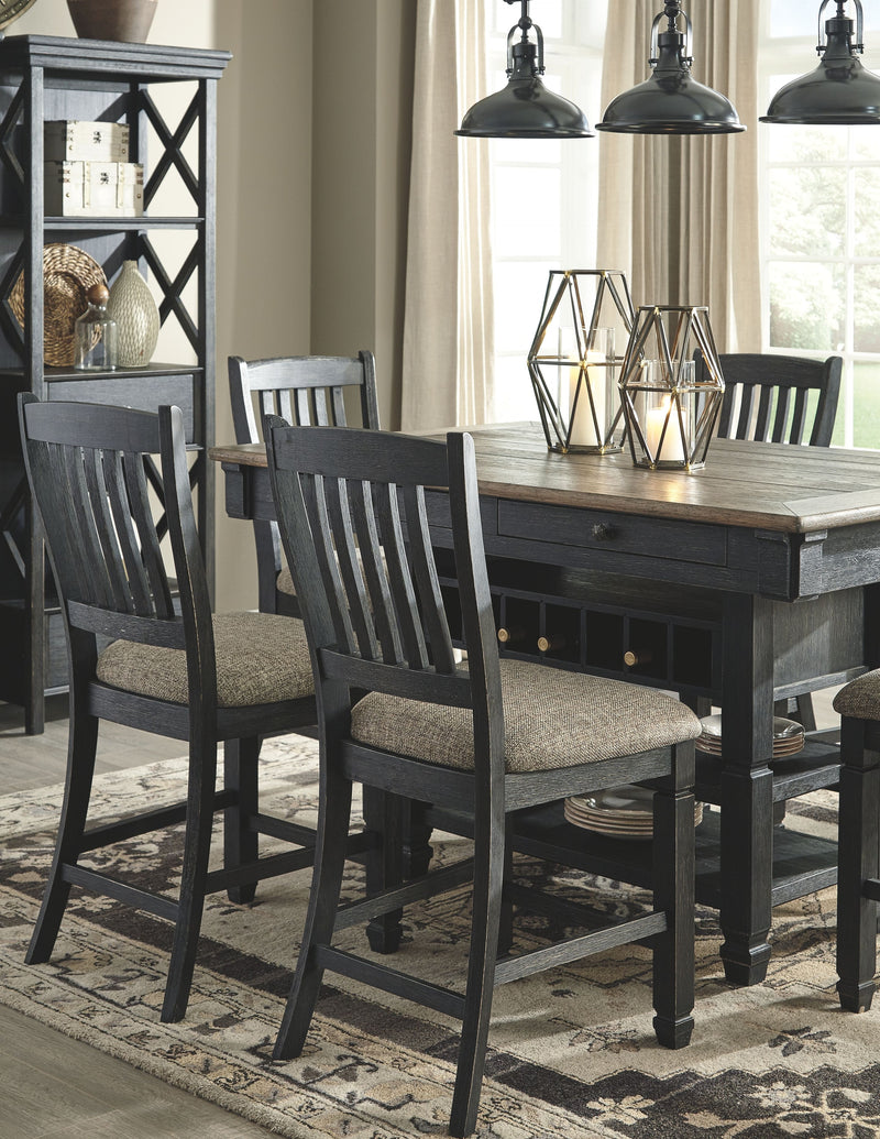 Tyler Creek - Counter Height Table Set - JaxCo Furniture