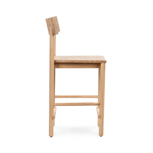 Foundation - Counter Stool - Light Oak - JaxCo Furniture