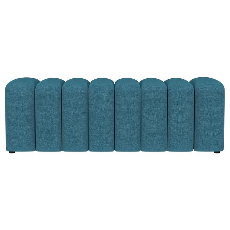 Summer - Fabric Upholstered Tufted Accent Bench - JaxCo Furniture