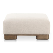 June - Ottoman - Oatmeal - JaxCo Furniture