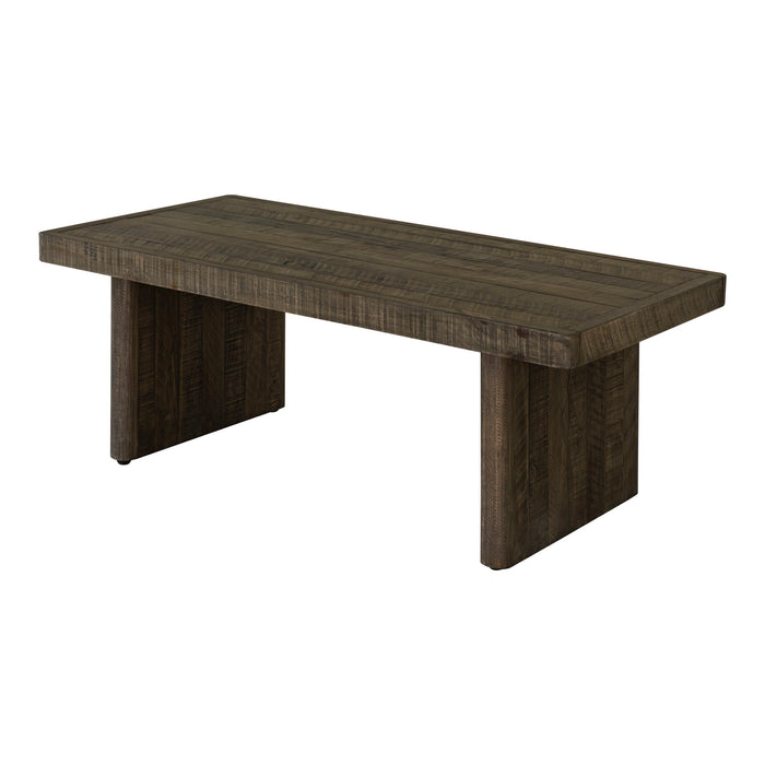 Monterey - Coffee Table - Dark Brown - JaxCo Furniture