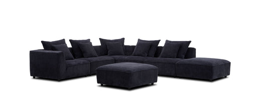 Recess - Ottoman With Casters - Reptile Blue - JaxCo Furniture