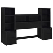 Westpark - 3 Piece Bedroom Set Bookcase Headboard - JaxCo Furniture