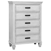 Franco - 5-Drawer Bedroom Chest - JaxCo Furniture