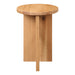 Grace - Accent Table Natural Oak - Light Brown - JaxCo Furniture